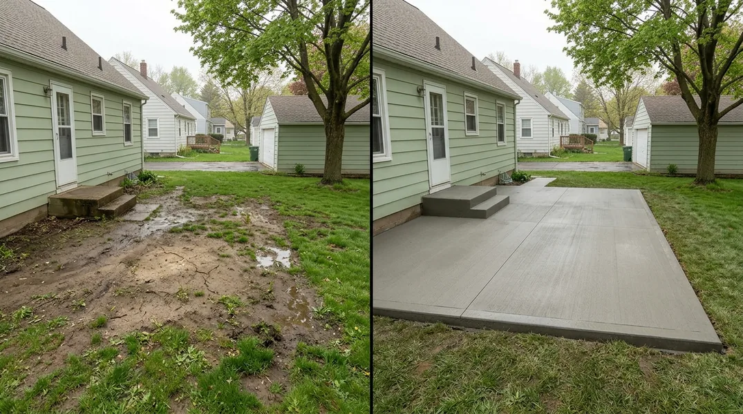 Stamped Concrete Patio Ideas for Rochester Backyards
