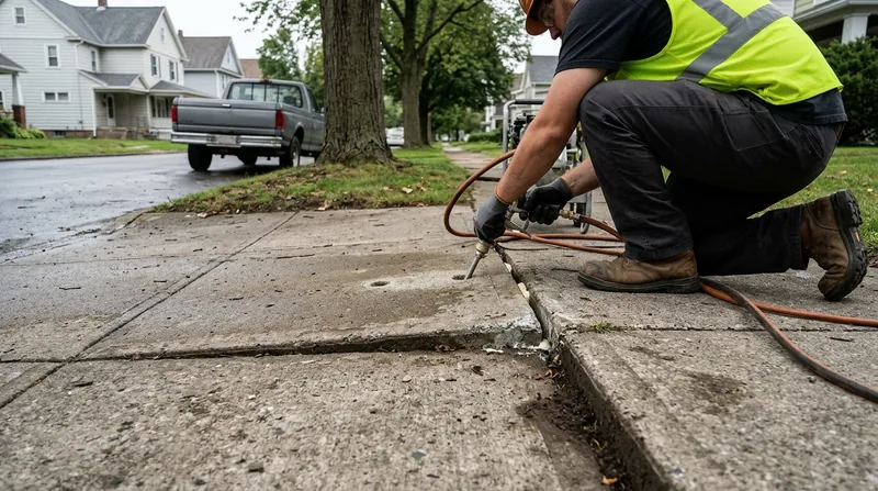 Concrete Leveling & Slab Lifting Rochester